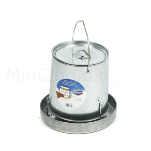 Duvo foderautomat galvaniseret 14 kg